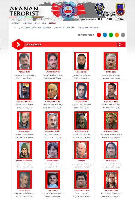 O da Türkiye'nin aradığı teröristler listesine girdi!