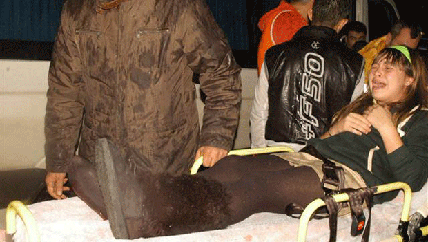 Öğrenci servisine silahlı saldırı: 1 yaralı
