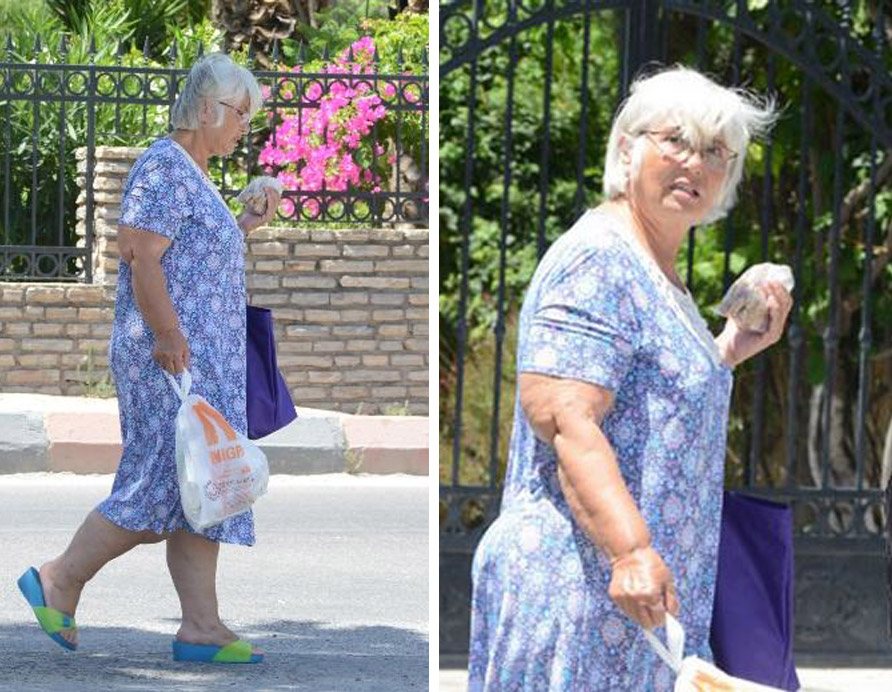 Gülben Ergen'den huzurevindeki annesine ziyaret
