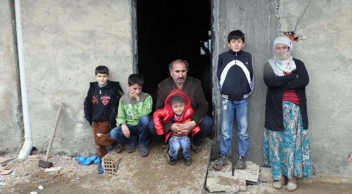10 kişilik ailenin geçim kaynakları telef oldu
