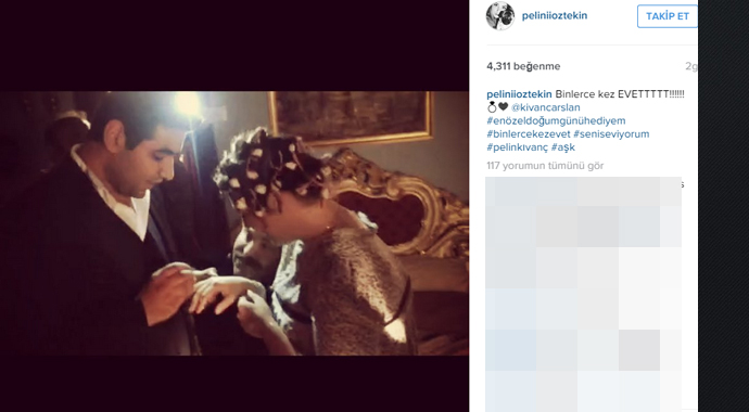 Pelin Öztekin evleniyor