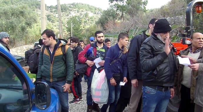 Muğla'da 90 kaçak böyle yakalandı!