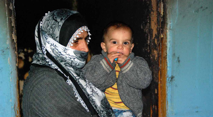 Bir kıvılcım, 8 kişilik aileyi açıkta bıraktı