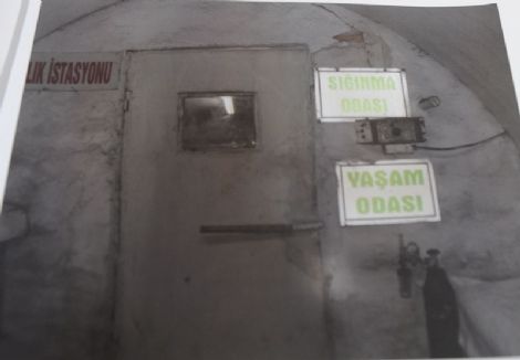 İşte Soma'daki yaşam odası(!)