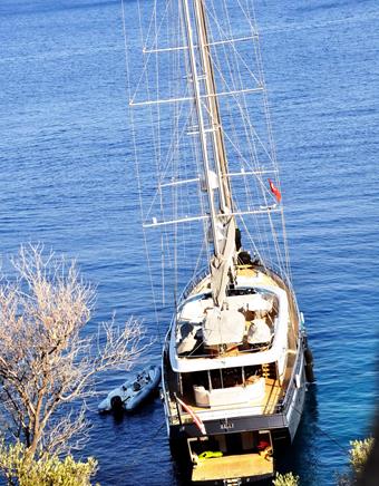 Ebru Gündeş ile Rıza Sarraf'ın tatil keyfi!