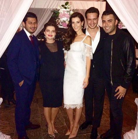 Hatice Şendil ve Burak Sağyaşar'ın mutlu günü