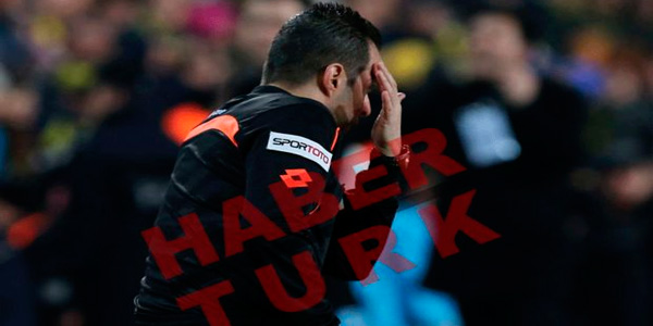 Kadıköy'de hakem dizlerinin üzerine çöktü