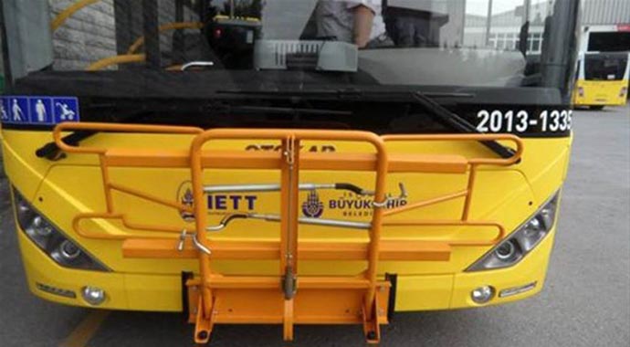 İETT otobüsleri bisiklet yolcularına ücretsiz
