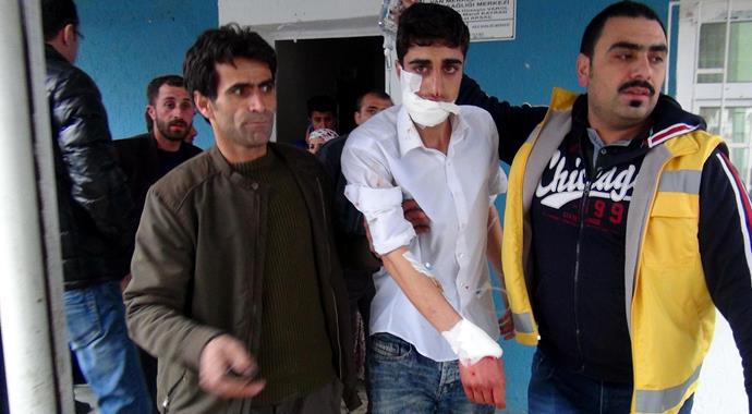 Van'da güvenlik kamerası gerginliği