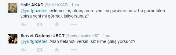 Yurt gazetesinden skandal paylaşım