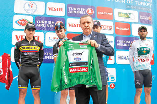 51. Cumhurbaşkanlığı Bisiklet Turu İstanbul etabıyla sona erdi