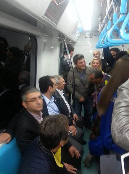 Aziz Yıldırım'dan şaşırtan görüntü
