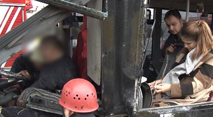 İstanbul'da feci kaza