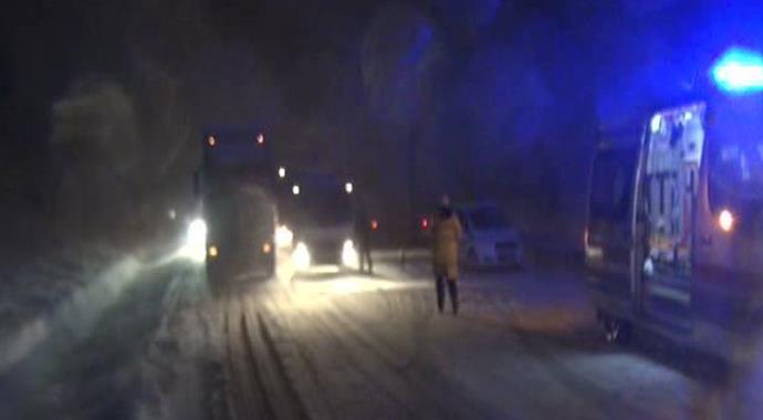 TEM'de zincirleme kaza: 1 ölü, 3 yaralı