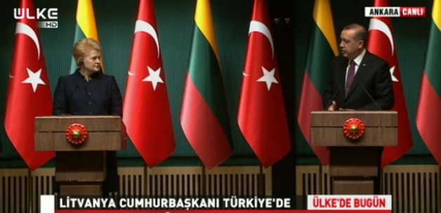 Cumhurbaşkanı Erdoğan'dan ortak basın toplantısı