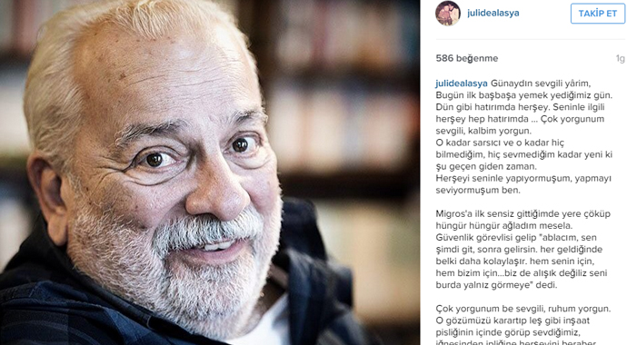 Jülide Alasya'dan duygusal mesaj