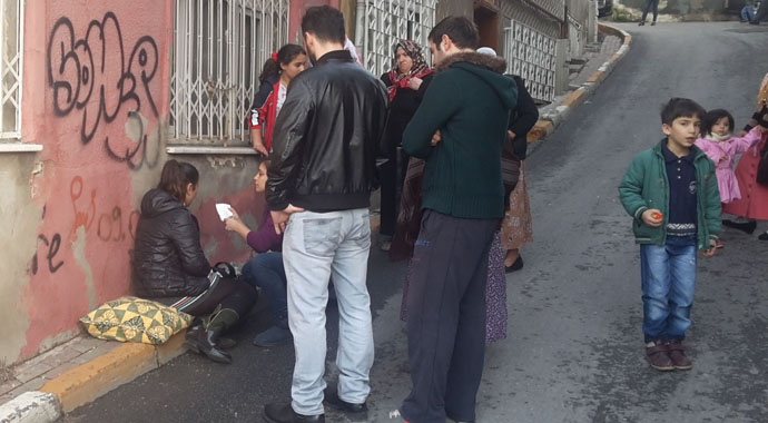 Beyoğlu'nda bıçaklanan hamile kadın her şeyi kendi planlamış!