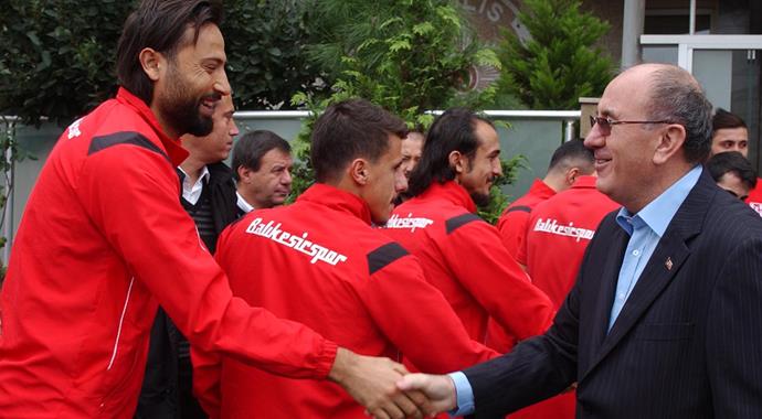 Balıkesirspor'a moral kahvaltısı