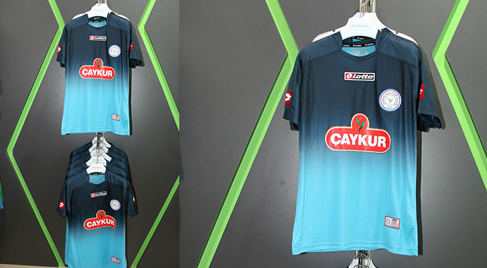 İşte Çaykur Rizespor'un yeni formaları