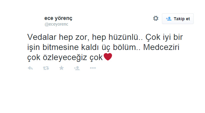 Medcezir'in senaristi açıkladı!