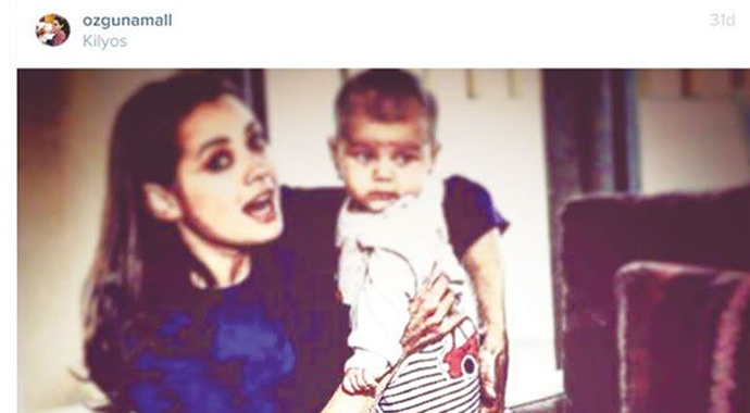 İşte Özgü Namal'ın oğlu Nefes