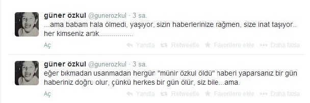 'Minür Özkul öldü' haberleri Twitter'ı salladı!