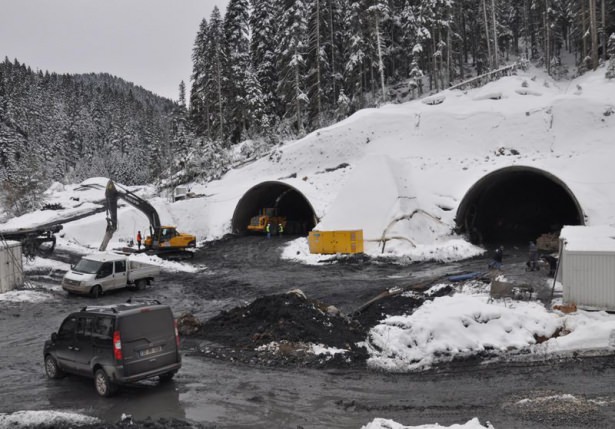 Ilgaz Tüneli'nde ışık göründü