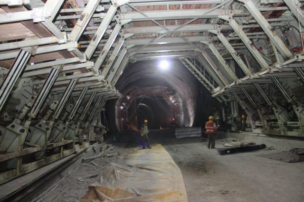 Ilgaz Tüneli'nde ışık göründü