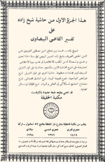 Tefsir ilminin büyük üstadı ve müfessirlerin baştacı.