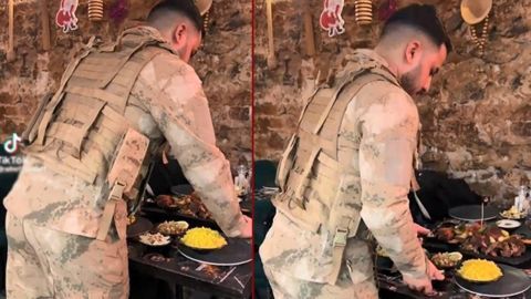 Gündem -'Restoranda asker üniformasıyla servis'e 3 gözaltı