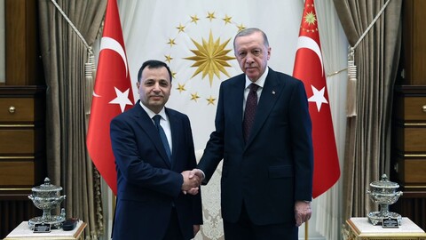  -Erdoğan, AYM Başkanı ile görüştü