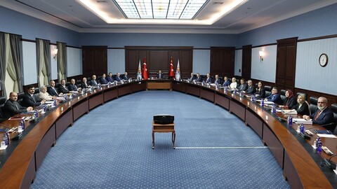 Politika -MYK toplantısı Cumhurbaşkanı Erdoğan başkanlığında başladı