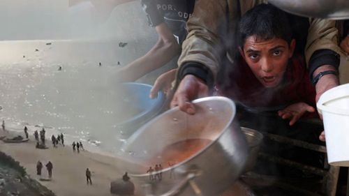 Gazze'ye havadan umut! Ürdün 4 yardım uçağı ile erzak gönderdi - Dünya