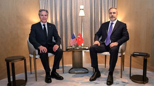 Dışişleri Bakanı Hakan Fidan ile ABD Dışişleri Bakanı Antony Blinken, Riyad'ta bir araya geldi. - Dünya