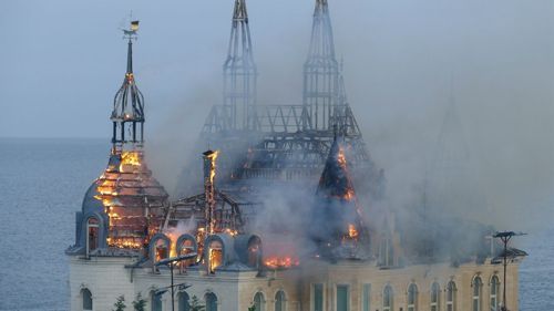 Rusya Ukrayna'daki “Harry Potter Kalesi”ni vurdu - Dünya