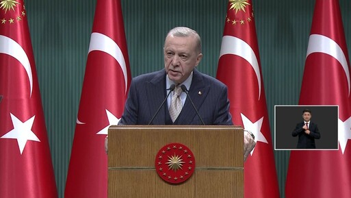 Cumhurbaşkanı Erdoğan açıklamalarda bulunuyor! Kabine toplantısı sona erdi Türkiye asla İsrail'e askeri malzeme satmadı! - Gündem