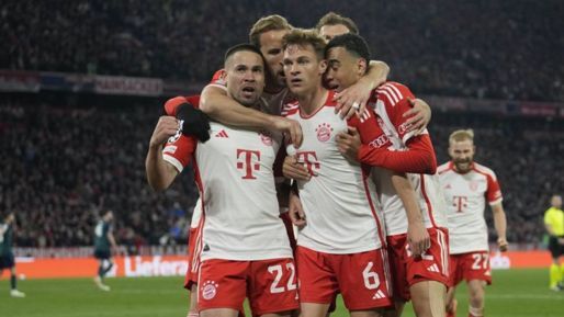 Bayern Münih Şampiyonlar Ligi'nde yarı finalde! Panzerler turu tek golle geçti - Spor
