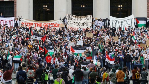 ABD'deki üniversitelerde protestolar büyüyor... Filistin'e destek gösterisinde 40 kişi gözaltına alındı! - Dünya
