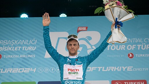 Fethiye - Marmaris etabı şampiyonu Giovanni Lonardi! 59. Cumhurbaşkanlığı Türkiye Bisiklet Turu - Spor