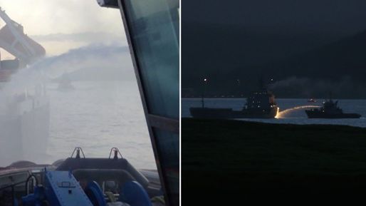 Kuru yük gemisinde korkutan yangın! Çanakkale Boğazı yeniden trafiğe açıldı - Güncel