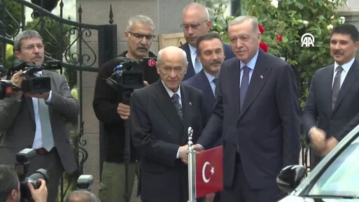 Yerel seçim sonrası ilk yüz yüze görüşme! Bahçeli, Cumhurbaşkanı Erdoğan'ı ağırlıyor - Gündem