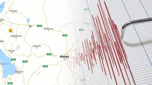 AFAD duyurdu! Konya'da deprem: İşte ilk veriler... - Gündem