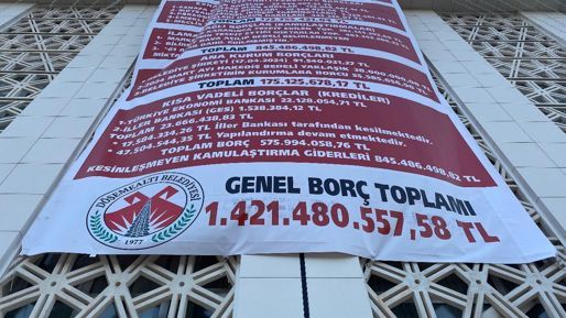 CHP'li belediyeden eski CHP yönetimine salvo! Milyarlık borç binaya asıldı - Gündem