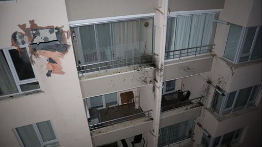 Ankara'da alkollü sürücü bir binanın 3. katına daldı! Evin duvarı yıkıldı... - Güncel