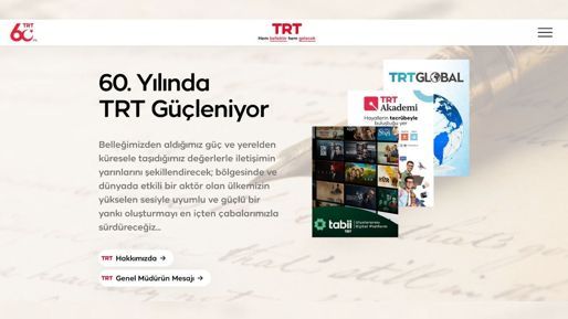TRT’nin 60. Yılına Özel Web Sitesi Yayında - Yaşam