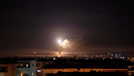Suriye'nin başkenti Şam'a hava saldırısı! - Dünya