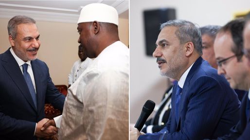 Bakan Fidan'dan Gambiya'da temaslar! Önce Cumhurbaşkanı sonra Türk iş insanlarıyla buluştu - Gündem