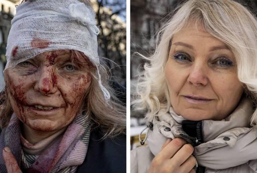 Rusya- Ukrayna savaşının simgesi Olena Kurilo ülkesine döndü - Dünya