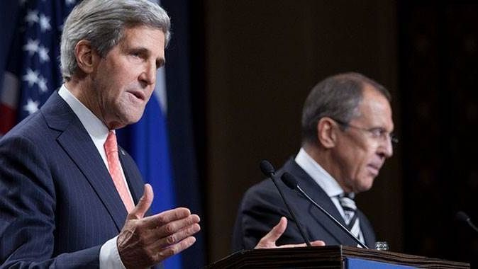 Kerry ve Lavrov, Suriye&#039;yi görüştü