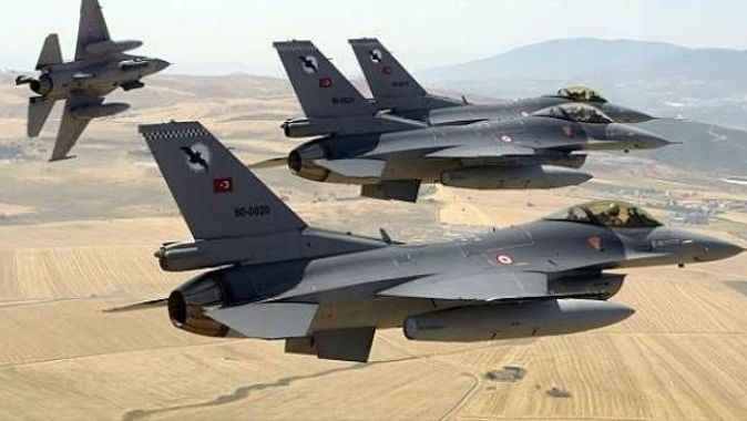 Türk jetleri Suriye füzeleri tarafından taciz edildi
